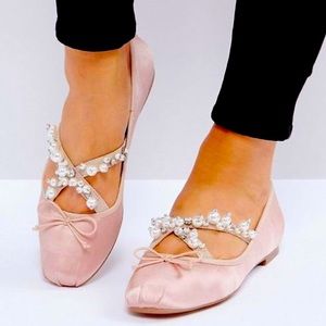 ✨SALE✨ NWOT ASOS LAVISH Embellished Ballet Flat